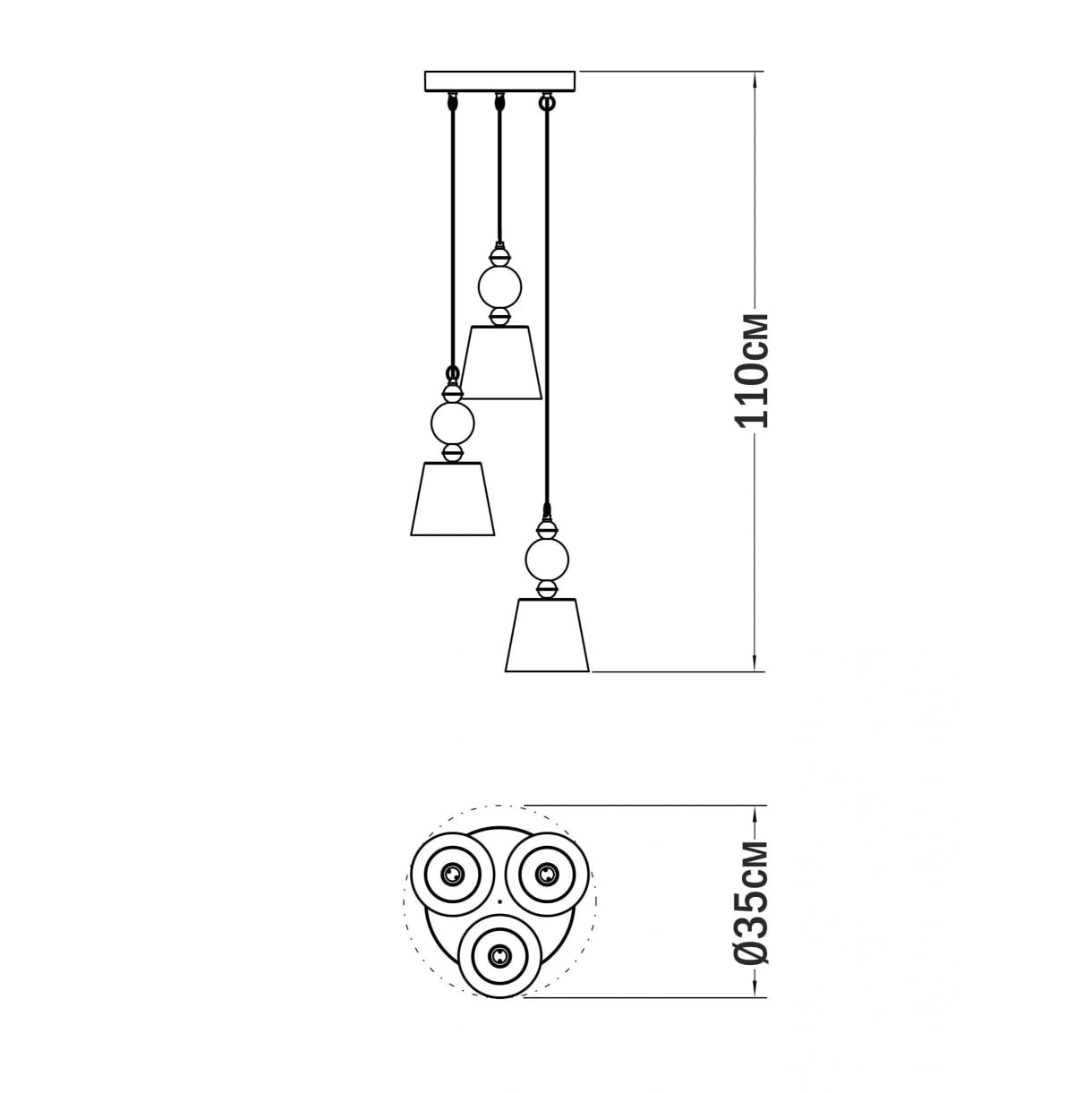 Pendant Lamp KVKZ - UKRAINIAN PRODUCT DESIGN