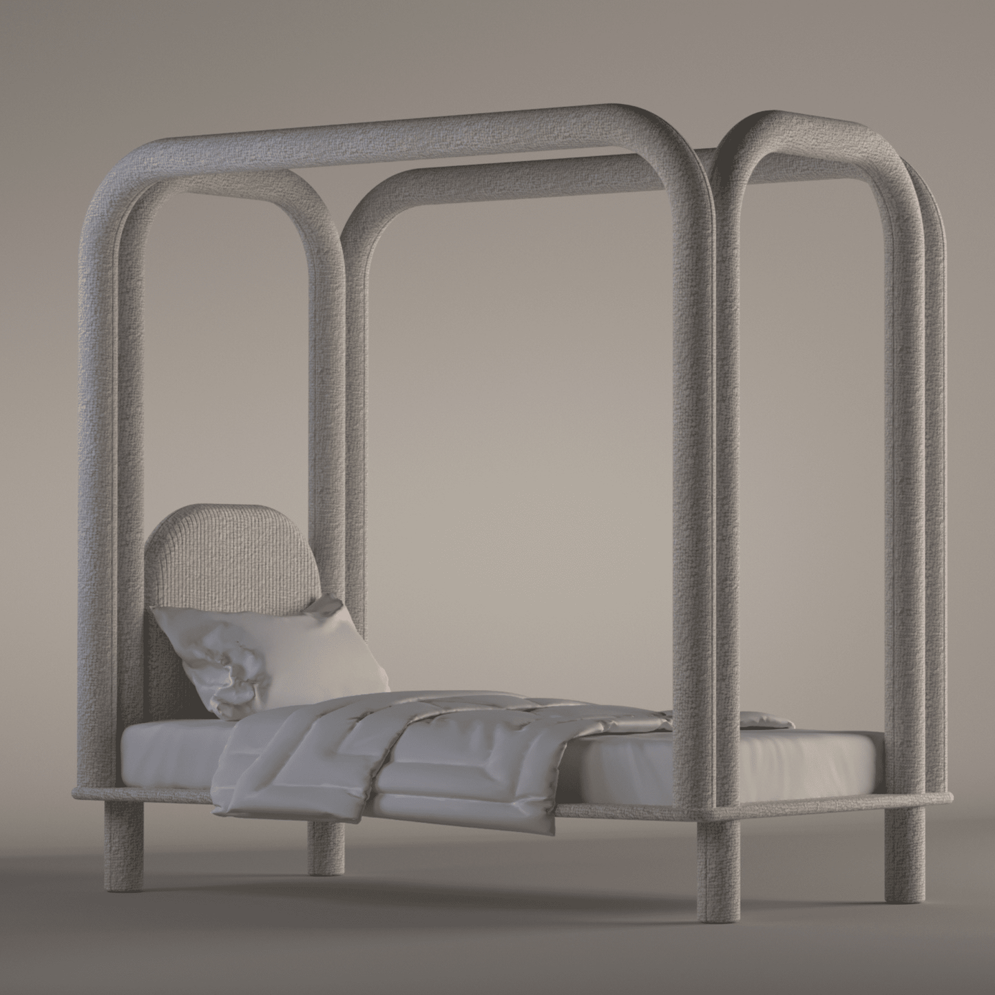 ROUNDISH Single Bed 1 - UKRAINIAN PRODUCT DESIGN
