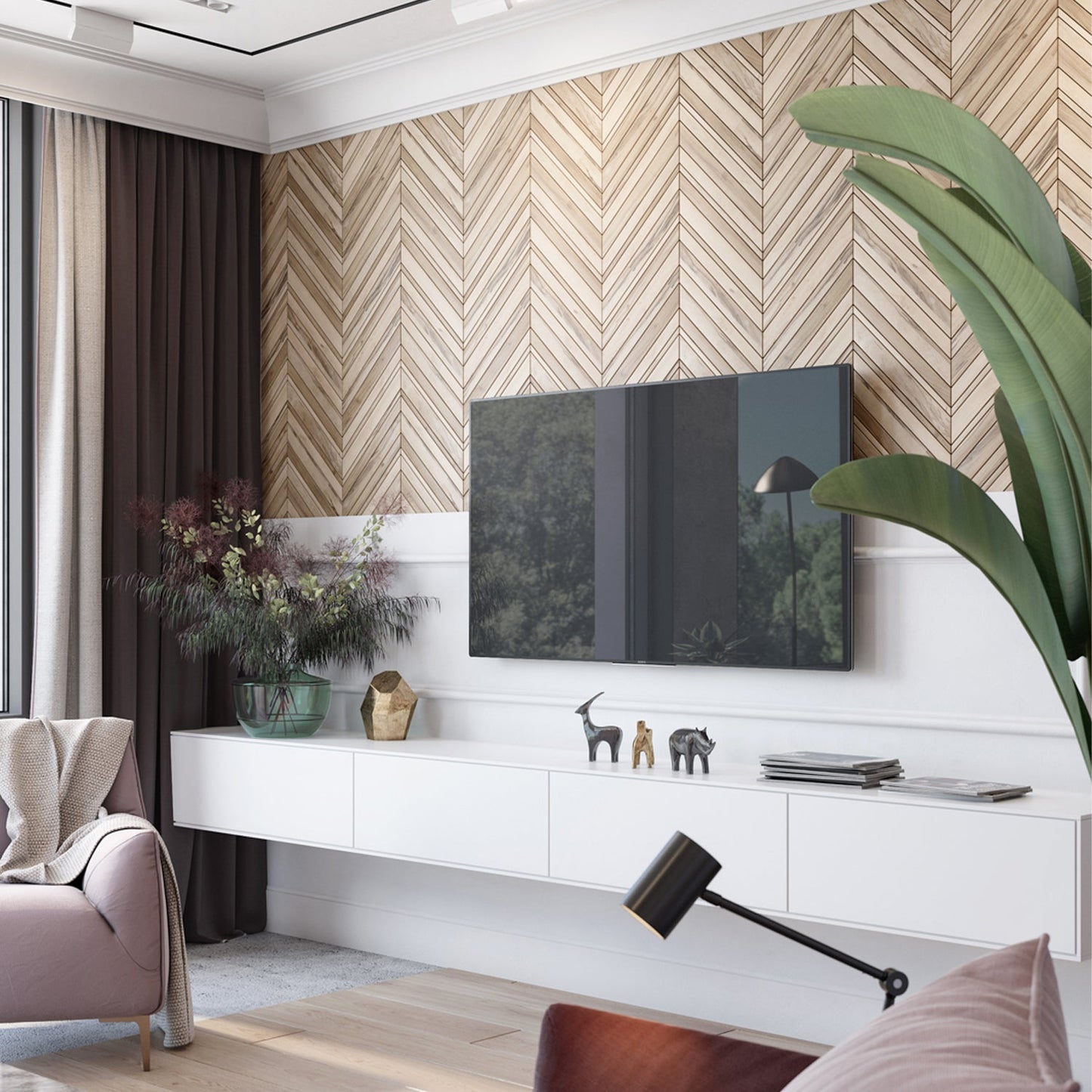 Wall Panel French Fir Zebra - UKRAINIAN PRODUCT DESIGN