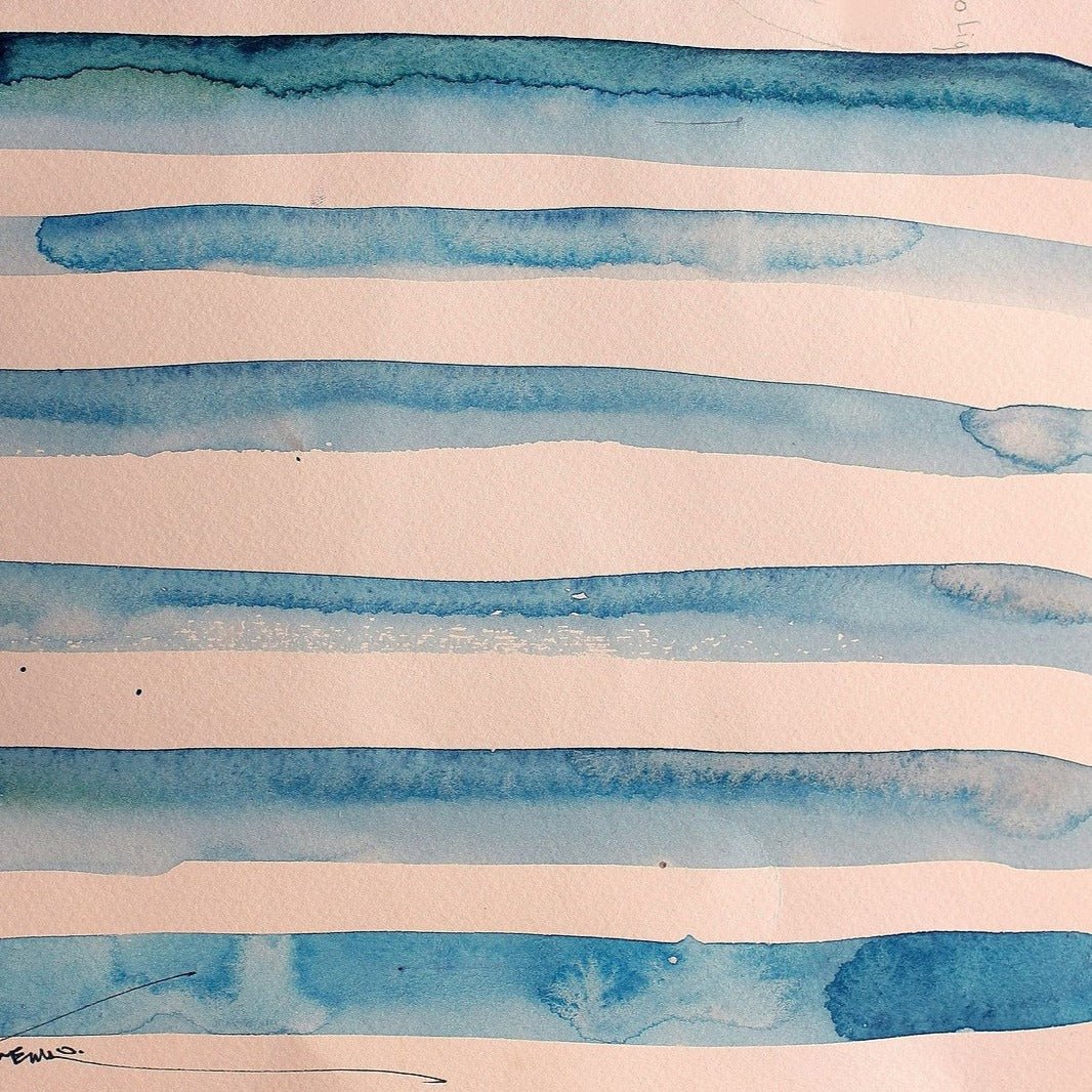 Wallpapers Watercolor srtip - UKRAINIAN PRODUCT DESIGN