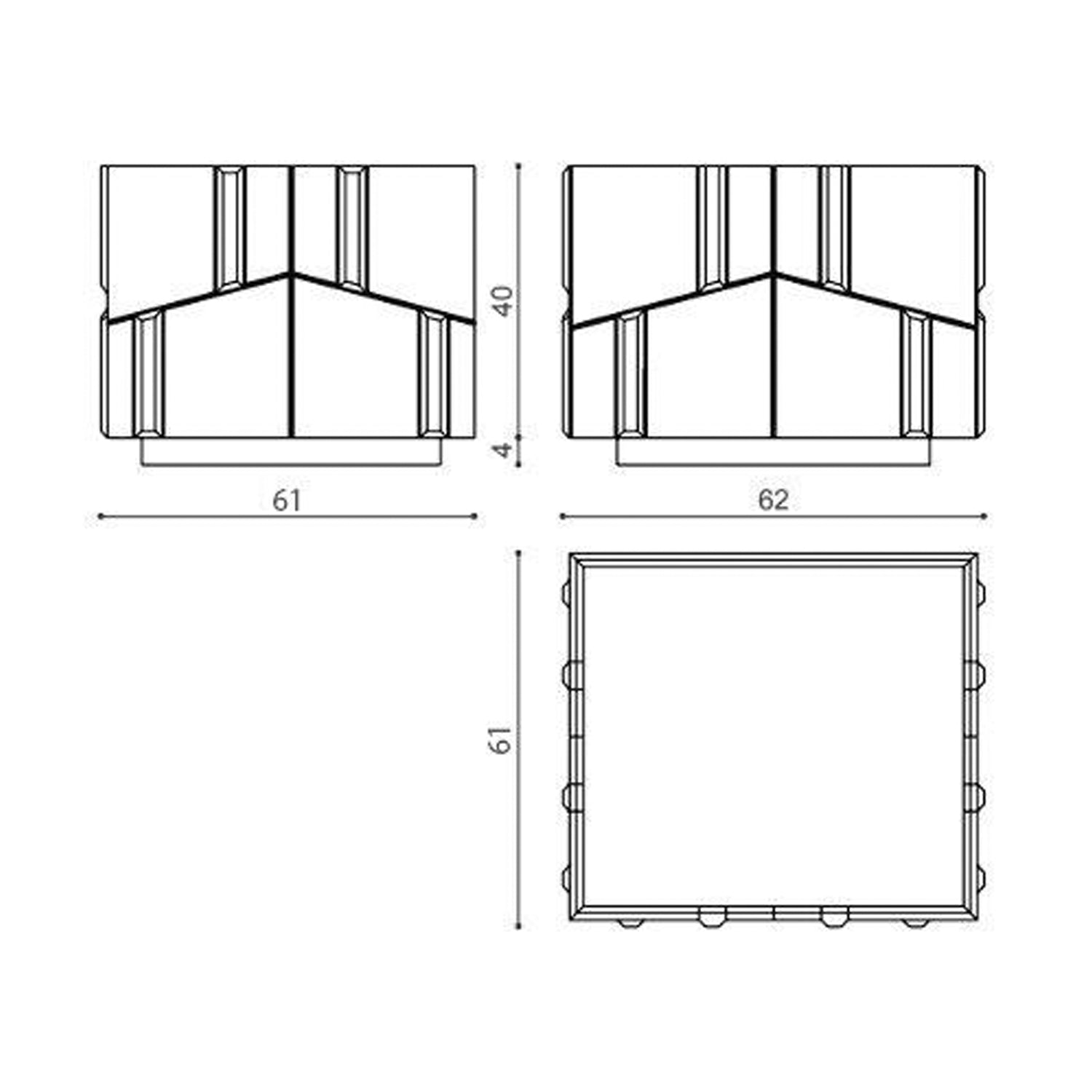 Bedside table Oblique - UKRAINIAN PRODUCT DESIGN