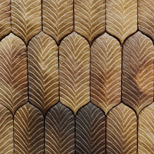 Ceramic Panel Palm Leaves - UKRAINIAN PRODUCT DESIGN
