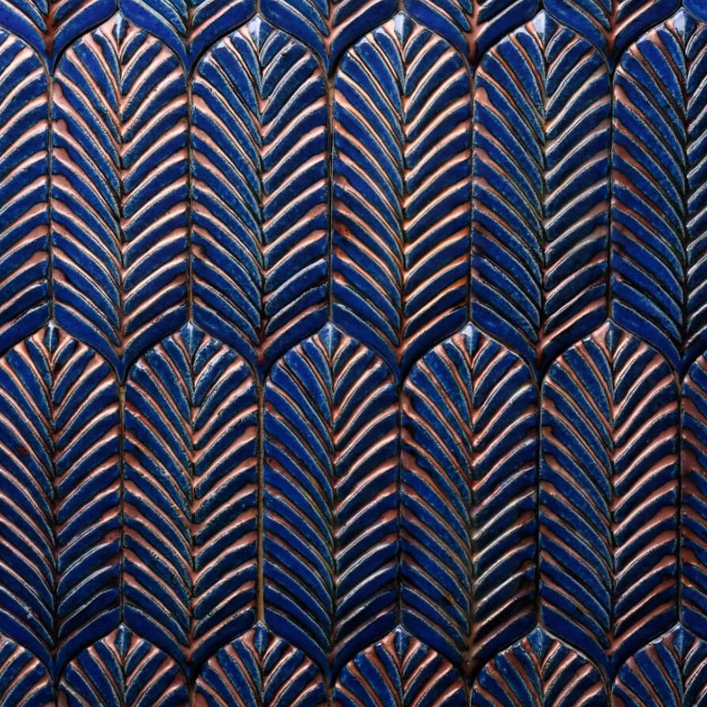 Ceramic Panel Palm Leaves - UKRAINIAN PRODUCT DESIGN