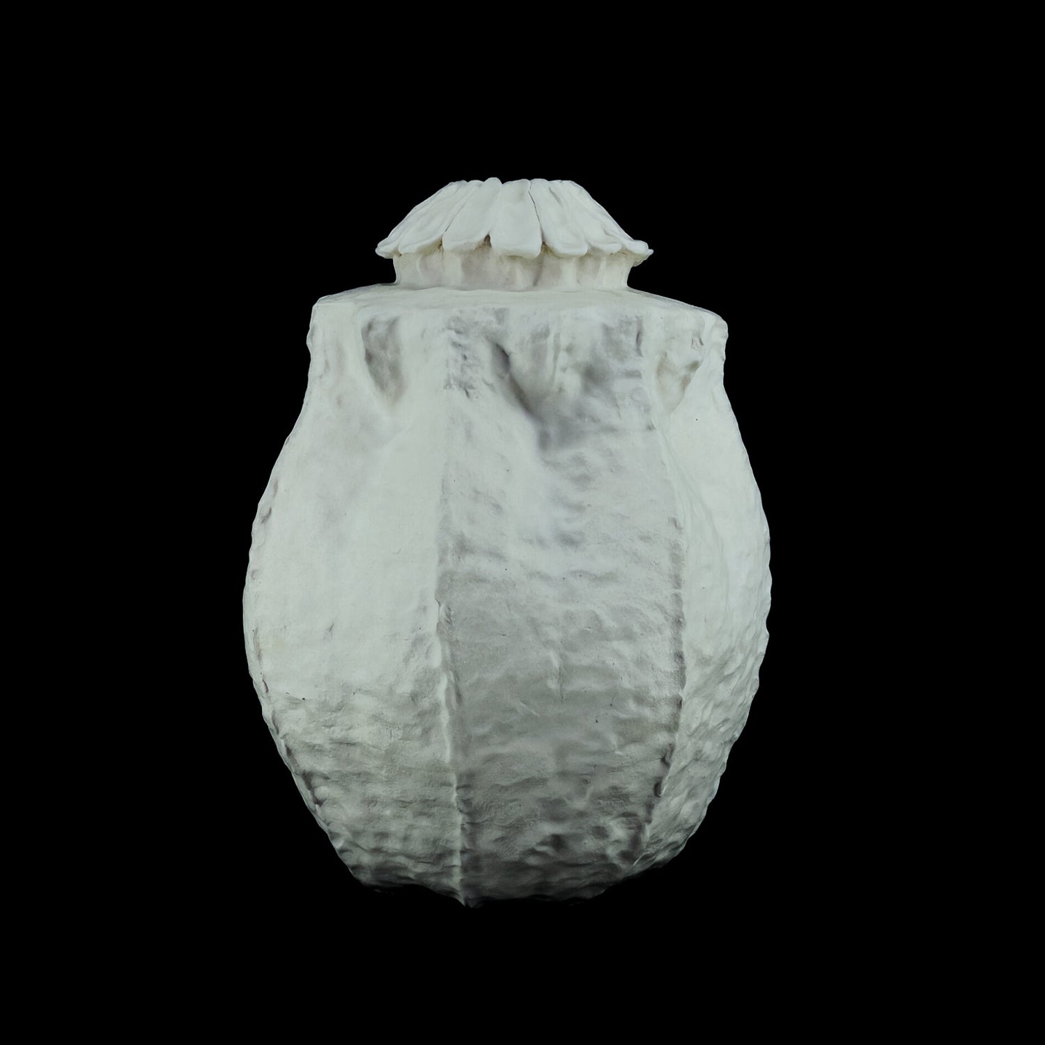 Ceramic Vase White Makyvka - UKRAINIAN PRODUCT DESIGN