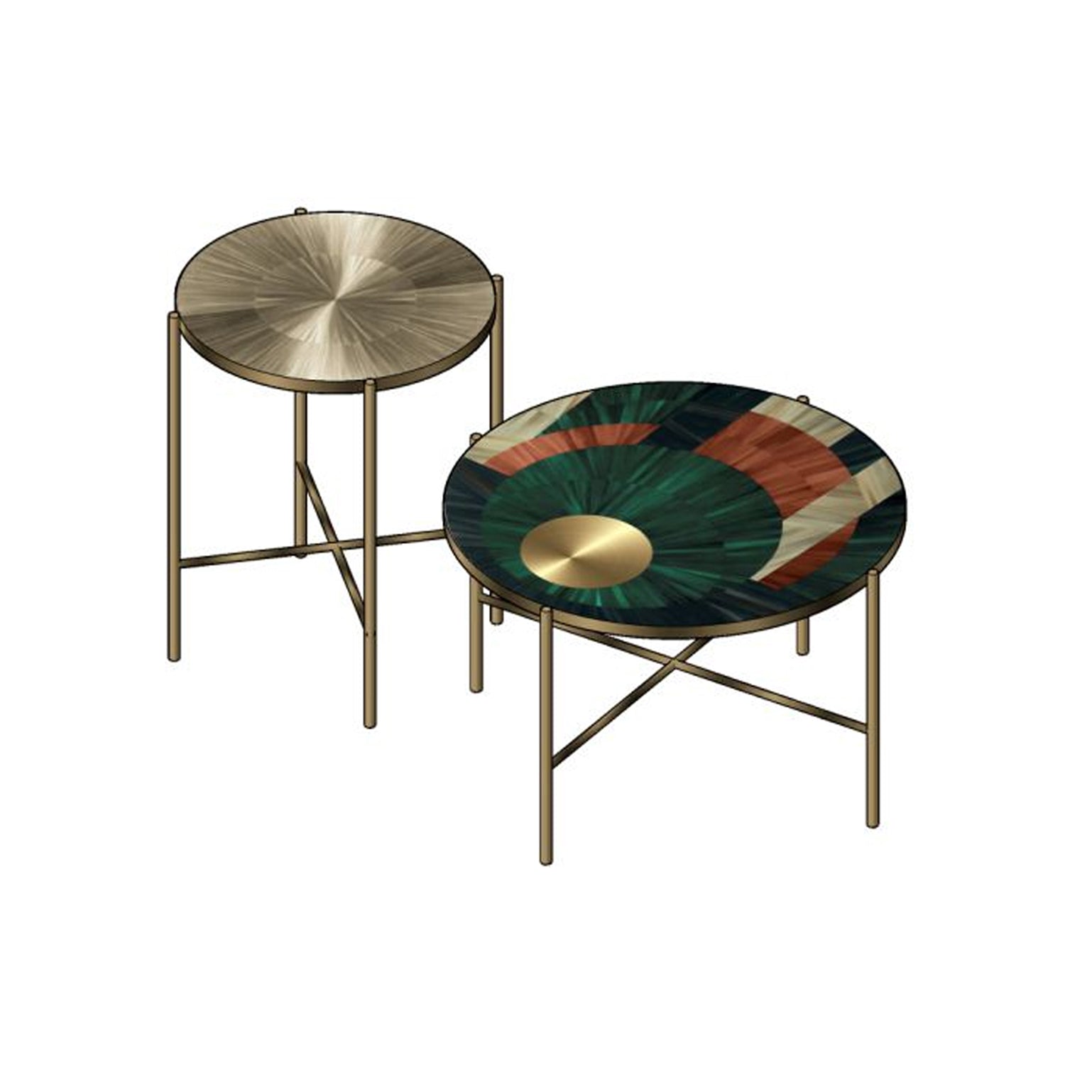 Coffee Table SOLOMIA (set of 2 ) - UKRAINIAN PRODUCT DESIGN