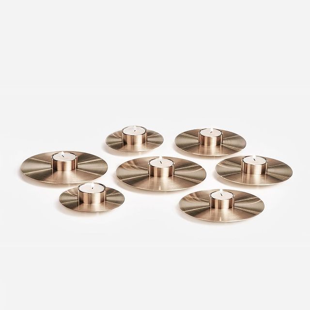 Decor Set of 7 Candle Holders ORB CS1 - UKRAINIAN PRODUCT DESIGN