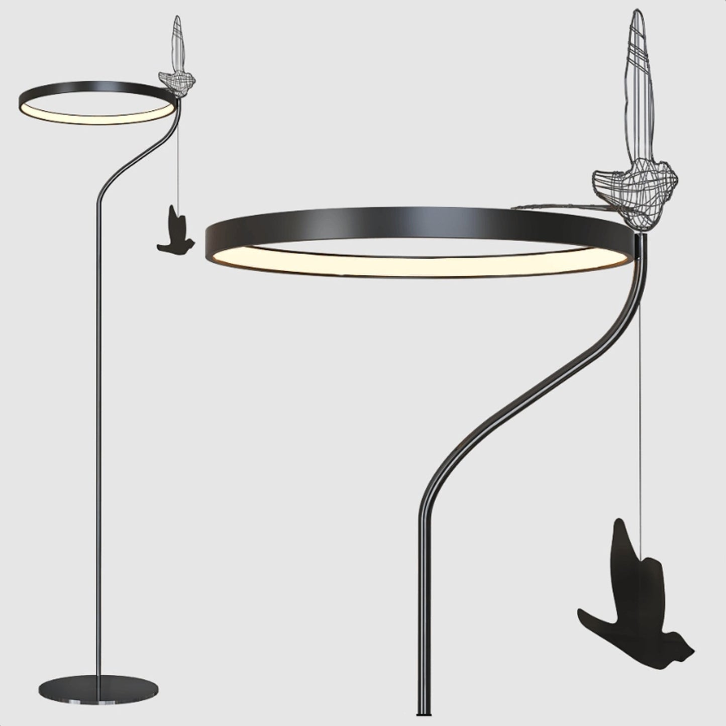 Floor Lamp Flight Shadows - UKRAINIAN PRODUCT DESIGN