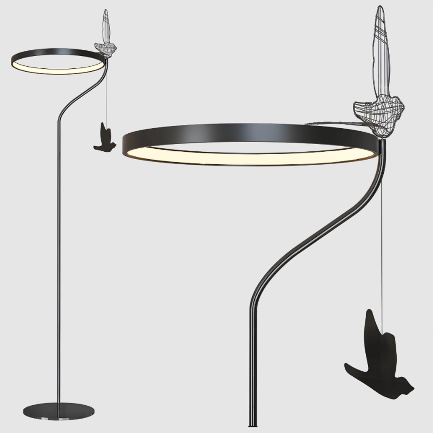 Floor Lamp Flight Shadows - UKRAINIAN PRODUCT DESIGN