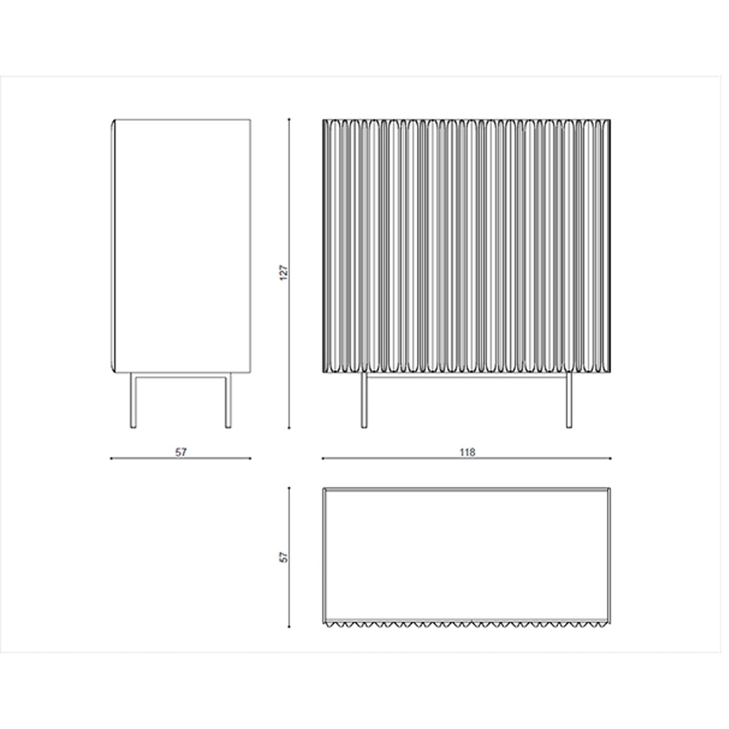Highboard Pontelli - UKRAINIAN PRODUCT DESIGN