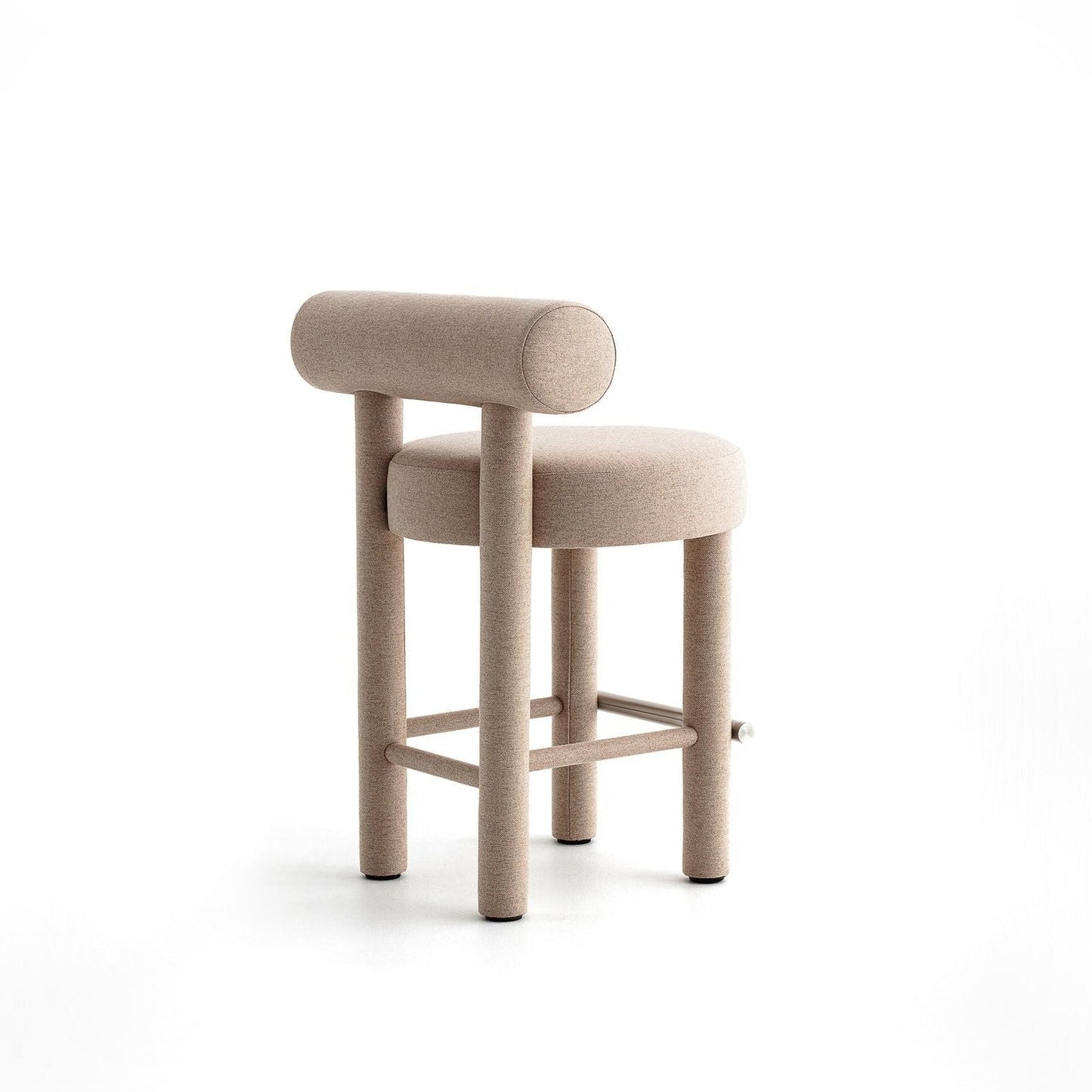 Low Bar Stool with backrest GROPIUS CS1 - UKRAINIAN PRODUCT DESIGN