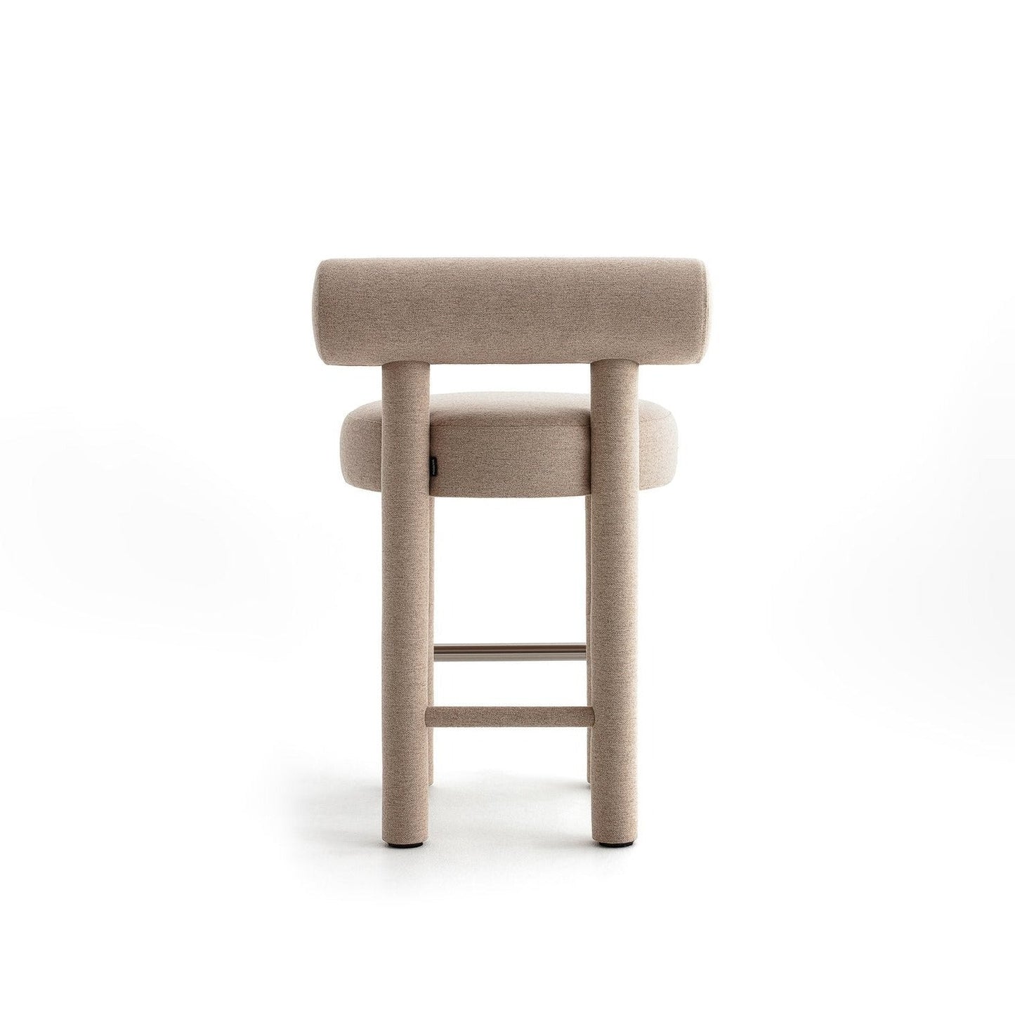 Low Bar Stool with backrest GROPIUS CS1 - UKRAINIAN PRODUCT DESIGN