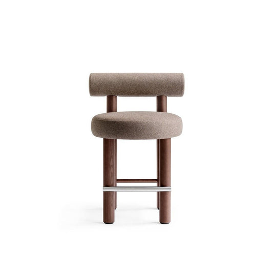 Low Bar Stool with backrest GROPIUS CS2 - UKRAINIAN PRODUCT DESIGN