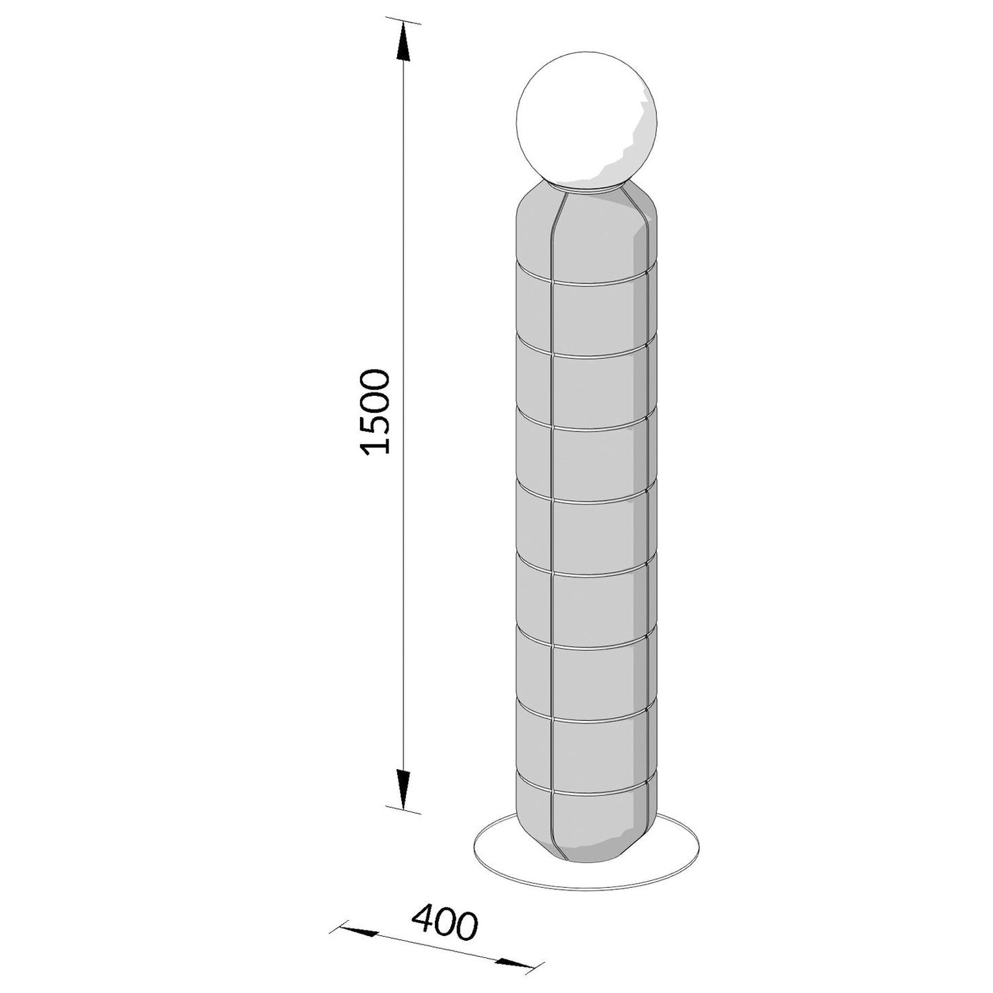 Navazi Large Floor Lamp - UKRAINIAN PRODUCT DESIGN