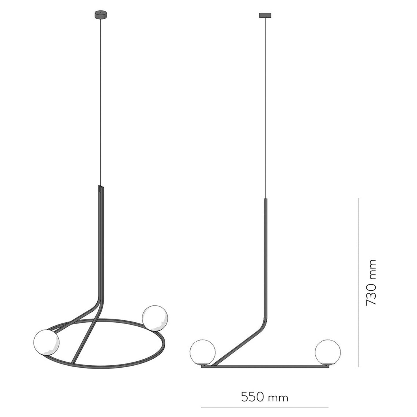 Pendant Light Na Linii - UKRAINIAN PRODUCT DESIGN