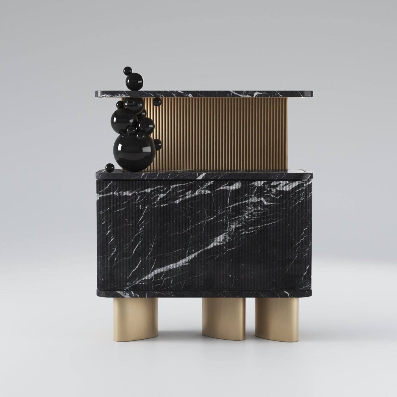 Sliding bar cabinet EDGE - UKRAINIAN PRODUCT DESIGN