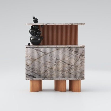 Sliding bar cabinet EDGE - UKRAINIAN PRODUCT DESIGN