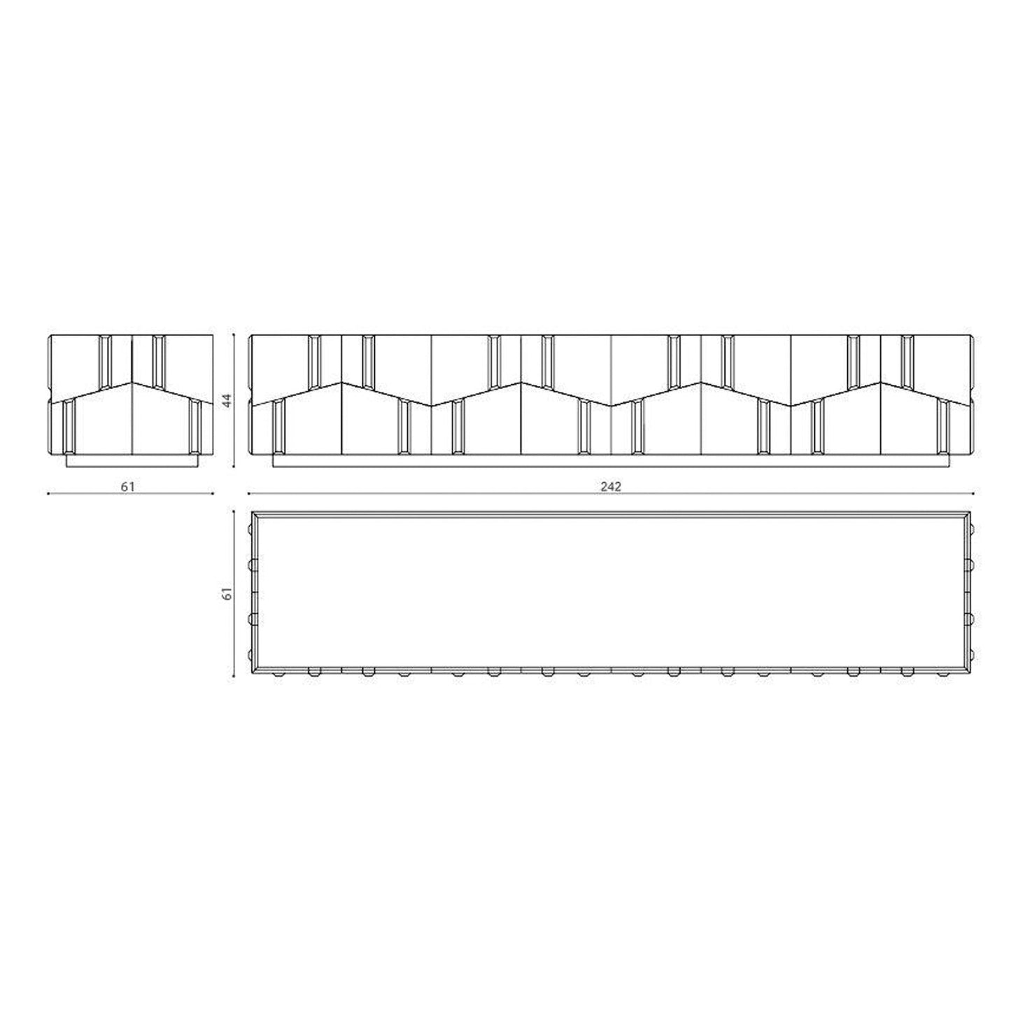 TV Cabinet Oblique - UKRAINIAN PRODUCT DESIGN