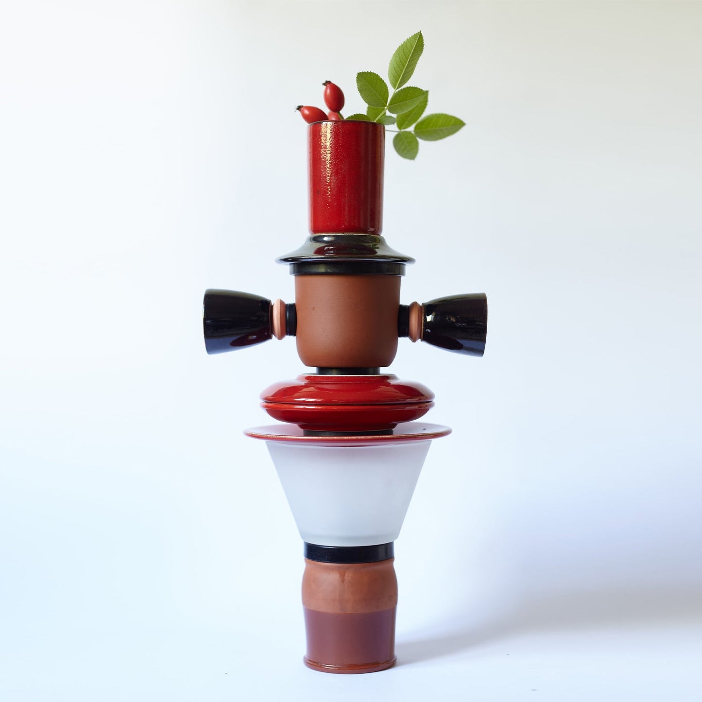 Upcycled sculpture 2 SUPREMATIC OBJECTS - UKRAINIAN PRODUCT DESIGN
