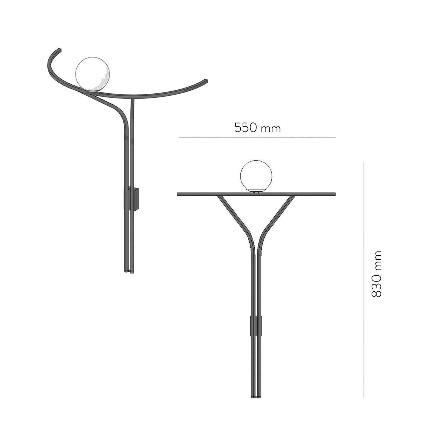 Wall Lamp Na Linii - UKRAINIAN PRODUCT DESIGN