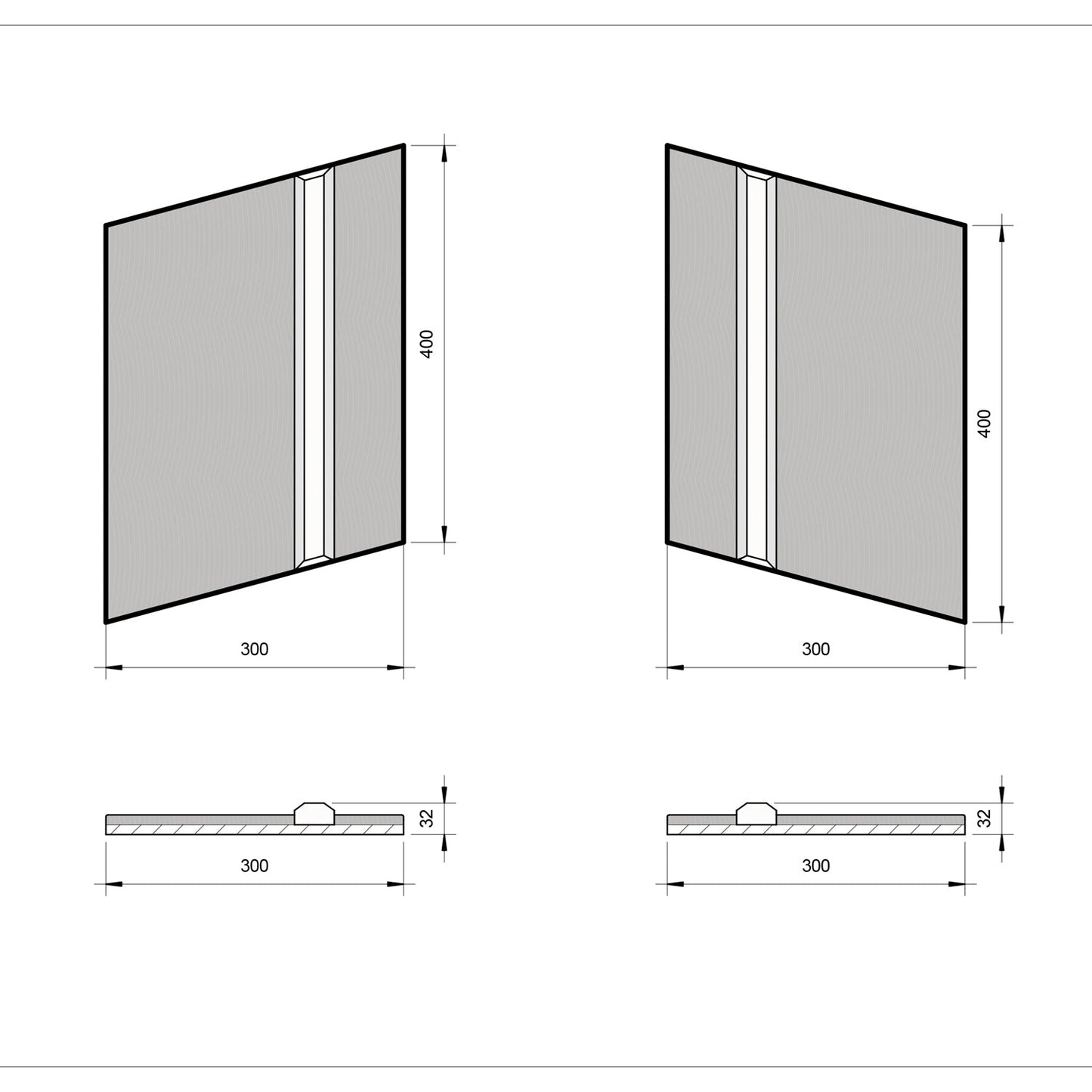 Wall Panel Oblique - UKRAINIAN PRODUCT DESIGN