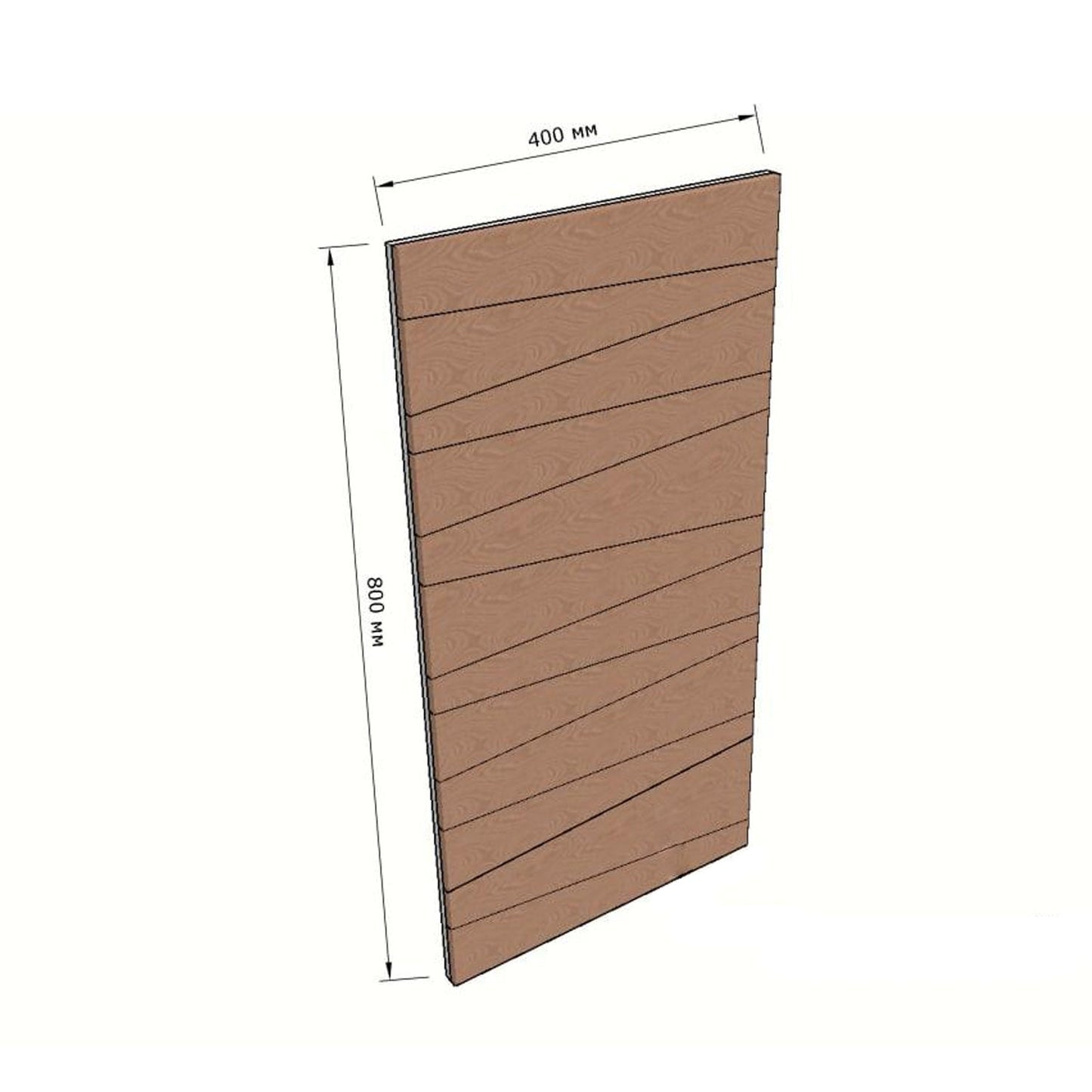 Wall Panel Trapezium - UKRAINIAN PRODUCT DESIGN