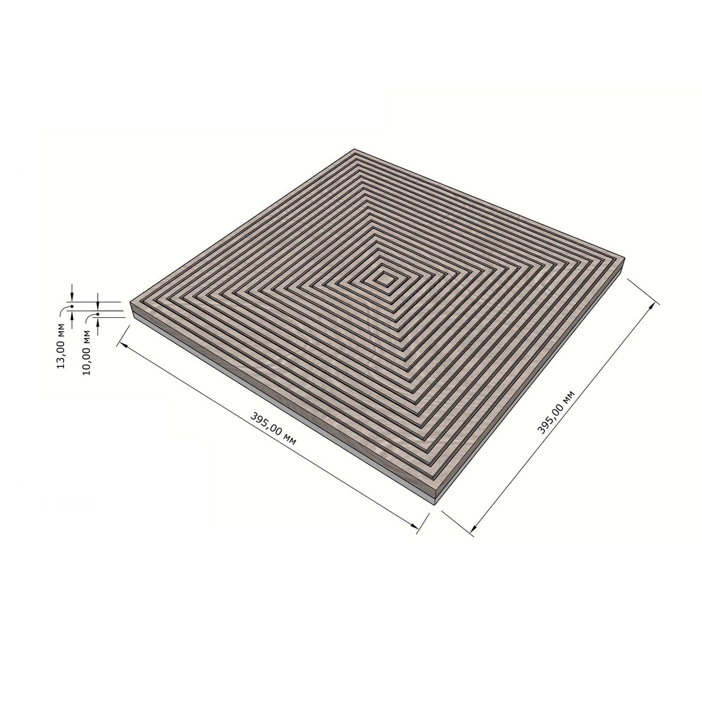 Wall Panel Trotolla - UKRAINIAN PRODUCT DESIGN