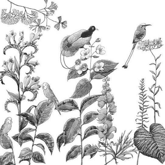 Wallpapers "Tropic" design Yevhen Lytvynenko - UKRAINIAN PRODUCT DESIGN