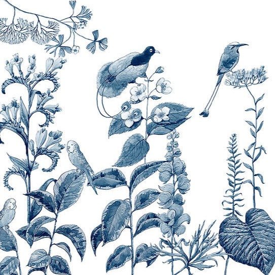 Wallpapers "Tropic" design Yevhen Lytvynenko - UKRAINIAN PRODUCT DESIGN