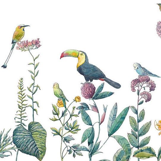 Wallpapers "Tropic" design Yevhen Lytvynenko - UKRAINIAN PRODUCT DESIGN