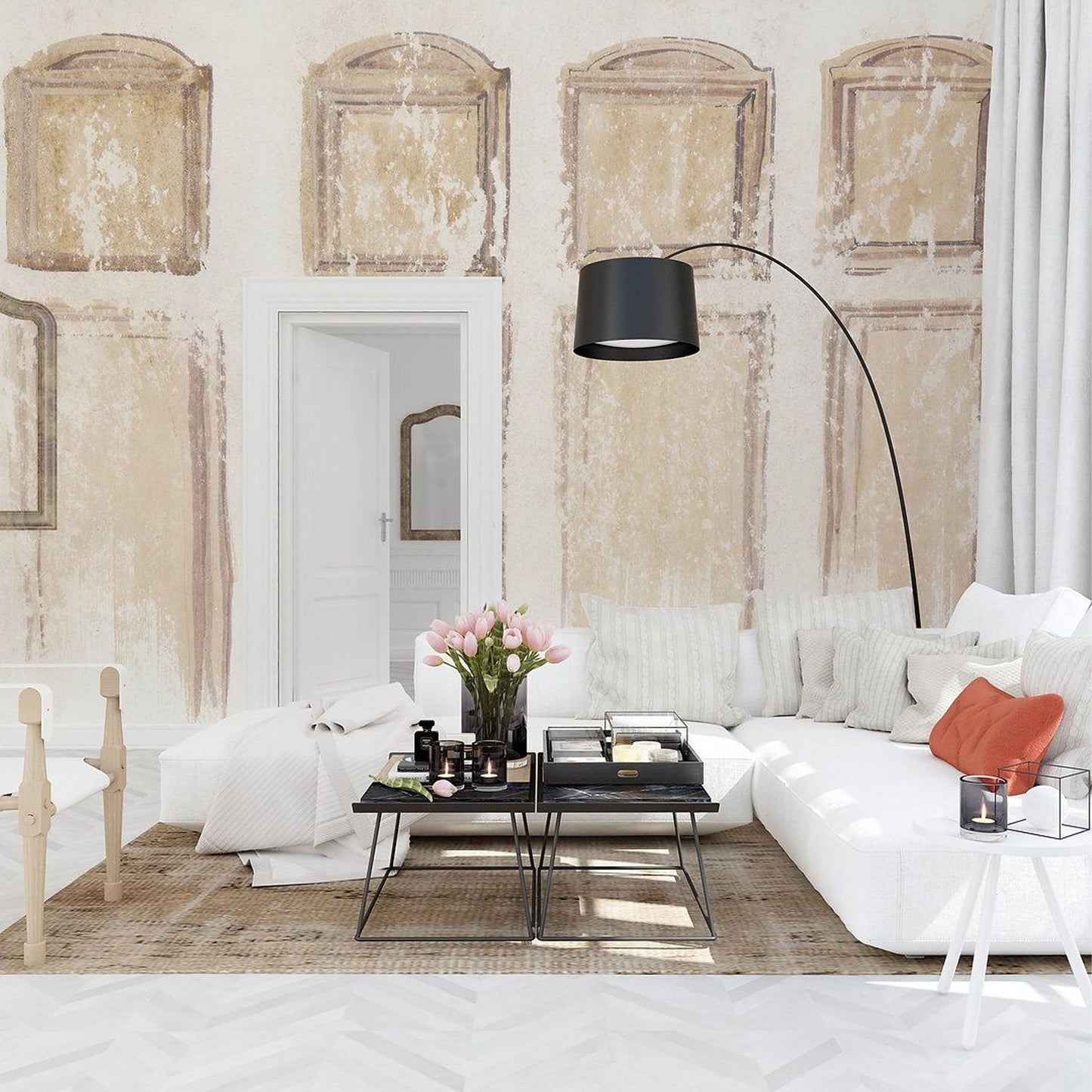 Wallpapers Wooden panels - UKRAINIAN PRODUCT DESIGN