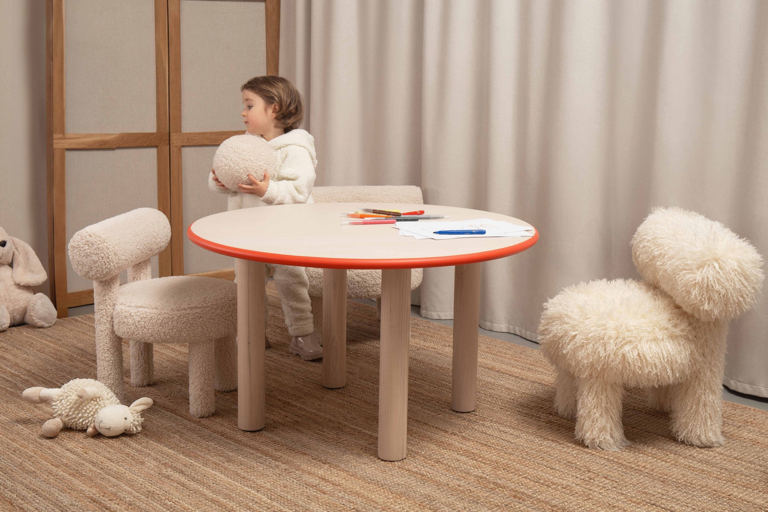 Baby Chair GROPIUS CS1 FLUFFY EDITION Ukrainian Product Design