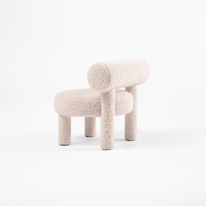 Baby Low Chair Gropius CS1 in Faux Fur - UKRAINIAN PRODUCT DESIGN