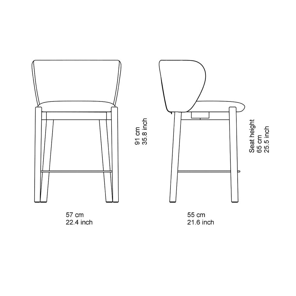 Bar chair MORSETTO - UKRAINIAN PRODUCT DESIGN
