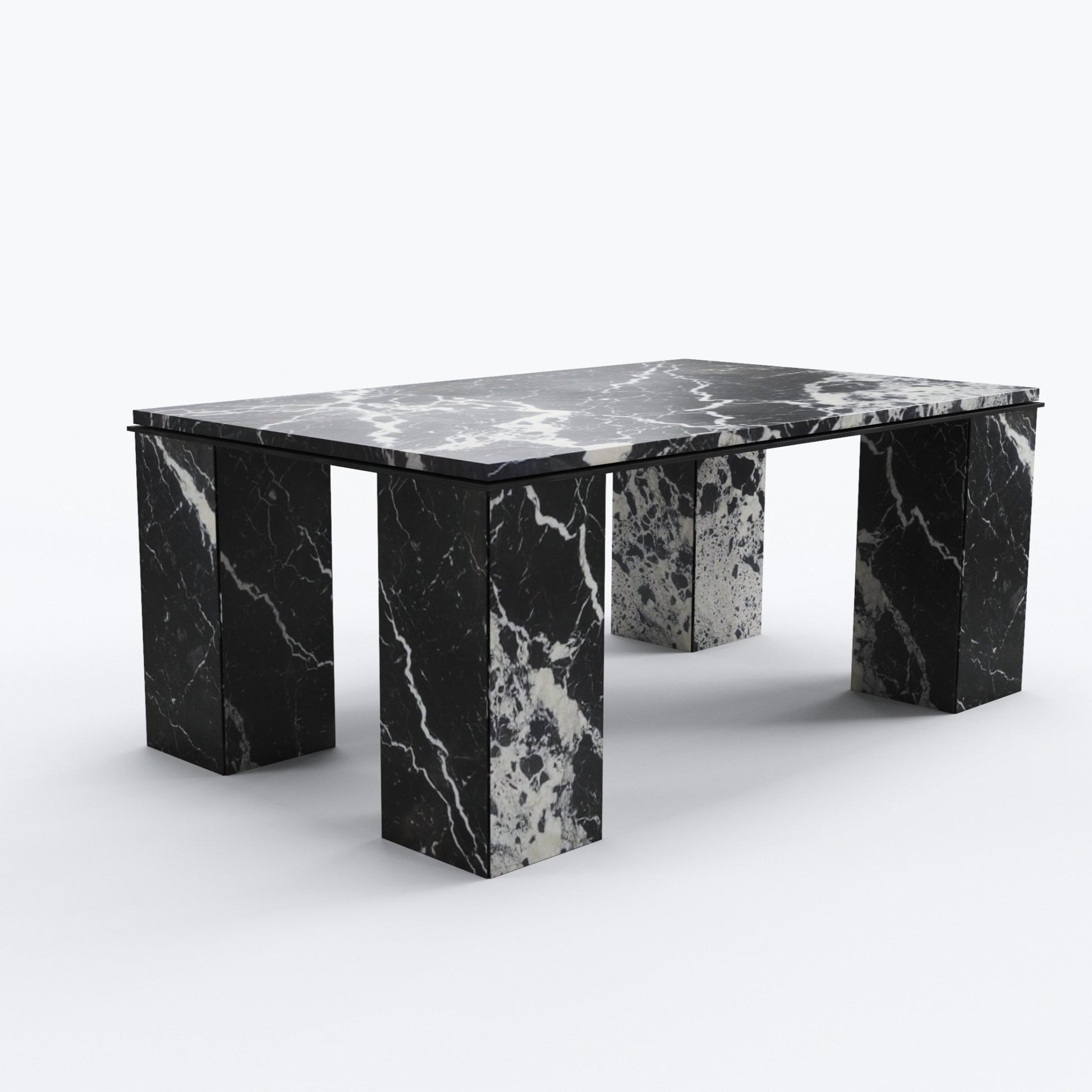 BOLD Dining table | Four legs | One leg - UKRAINIAN PRODUCT DESIGN