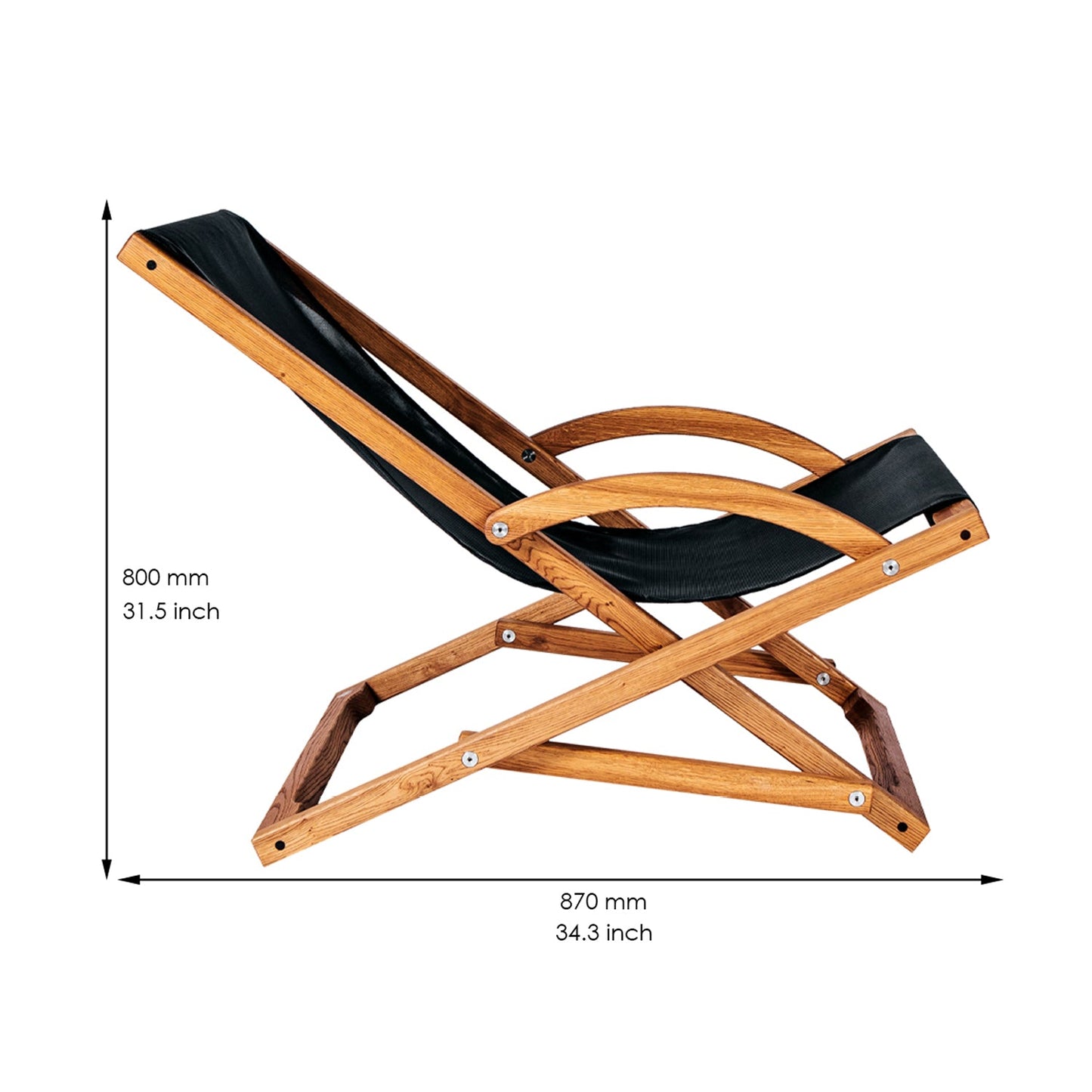 Chaise Lounge Chair CLASSIC CHALET SWING - UKRAINIAN PRODUCT DESIGN