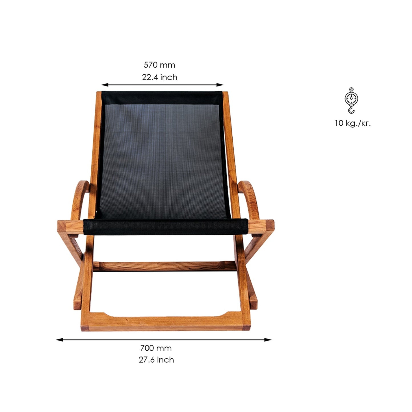 Chaise Lounge Chair CLASSIC CHALET SWING - UKRAINIAN PRODUCT DESIGN