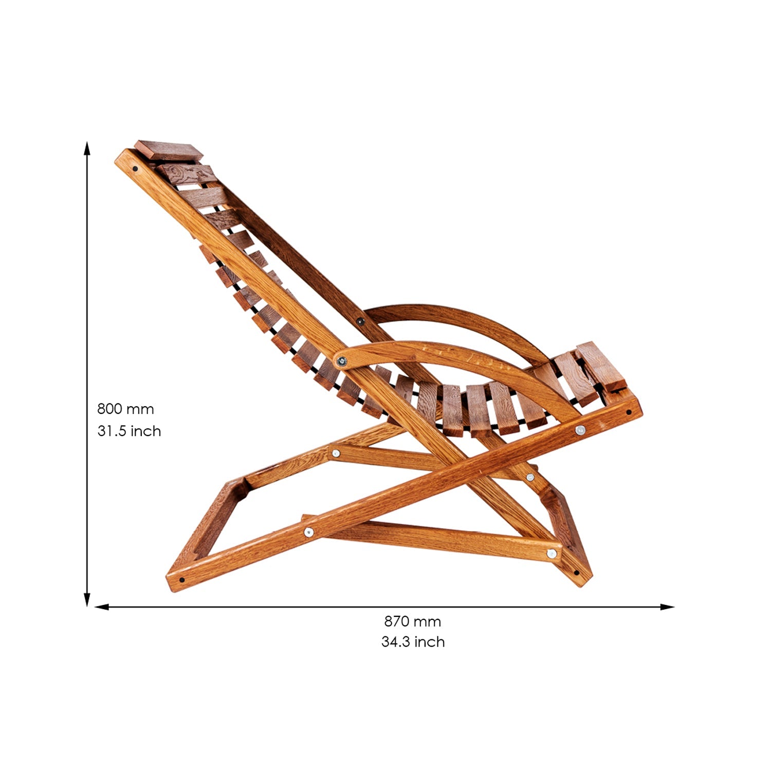 Chaise Lounge Chair WOOD CHALET SWING - UKRAINIAN PRODUCT DESIGN