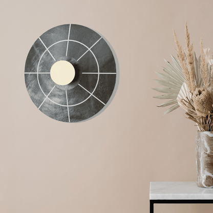 Large Circular Wall Lamp NAVAZI - UKRAINIAN PRODUCT DESIGN