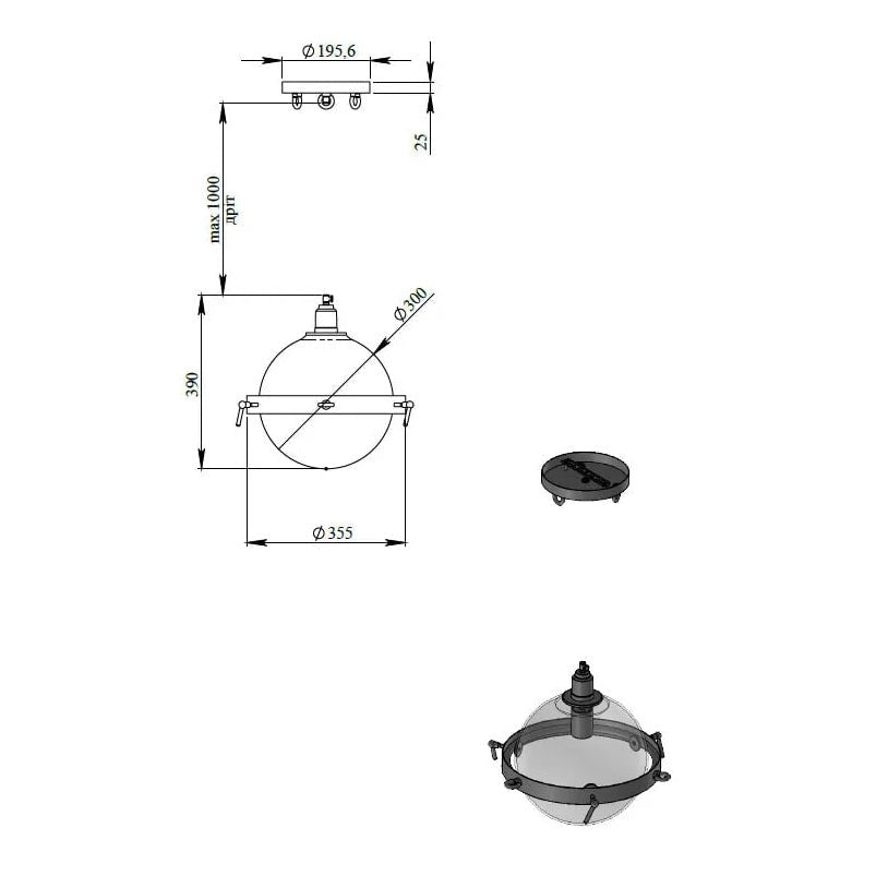 Pendant Lamp AA - UKRAINIAN PRODUCT DESIGN