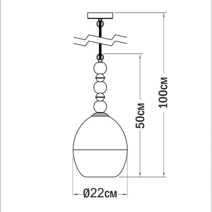 Pendant Lamp COLORGLASS BALLS - UKRAINIAN PRODUCT DESIGN