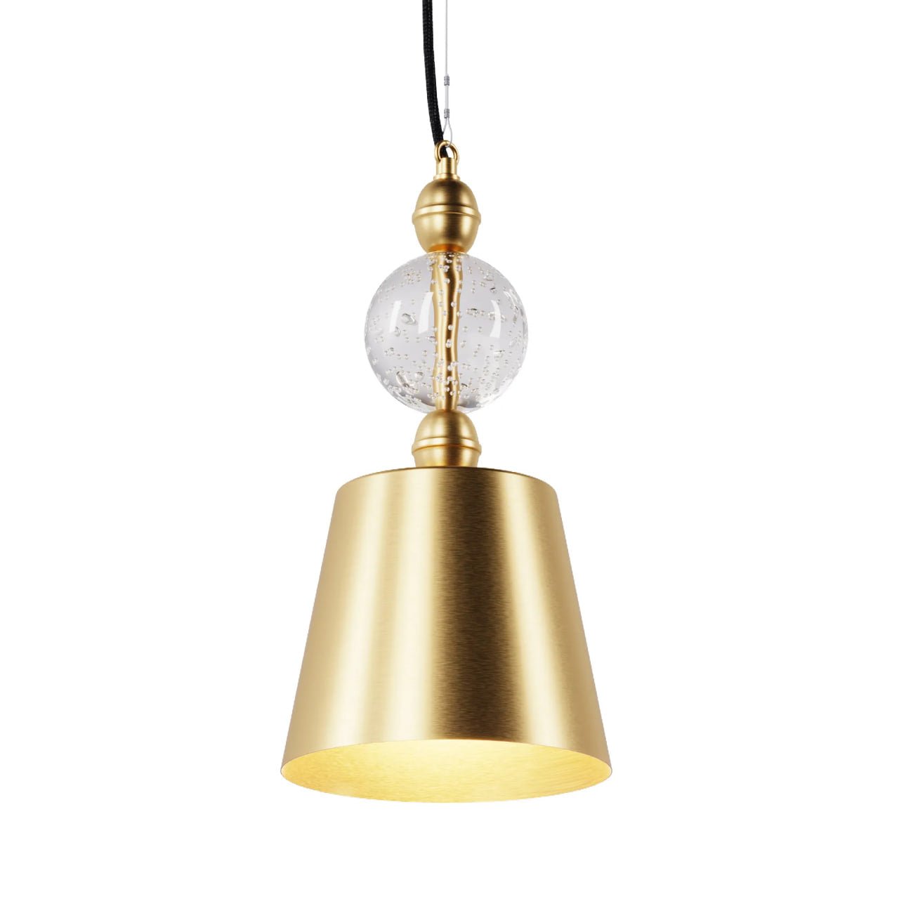 Pendant Lamp KVKZ brass - UKRAINIAN PRODUCT DESIGN