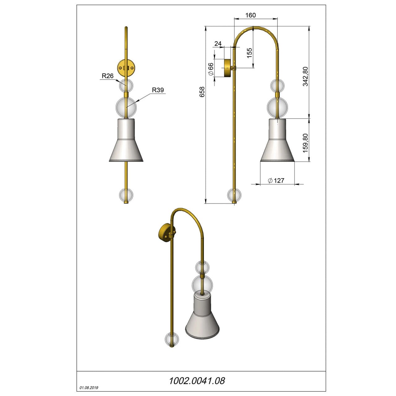 Sconce ARCH - UKRAINIAN PRODUCT DESIGN