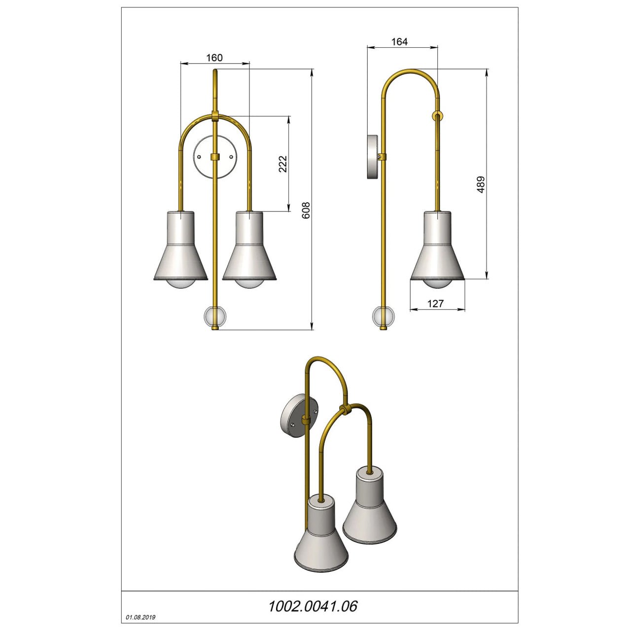 Sconce ARCH - UKRAINIAN PRODUCT DESIGN