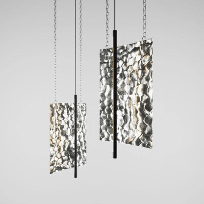 SVITLOTIN Pendant  Hammered Stamp Lamp - UKRAINIAN PRODUCT DESIGN