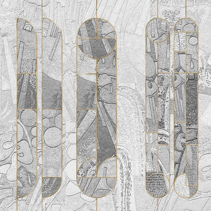 AR wallpapers Mosaic of the Pecherskaya metro station - UKRAINIAN PRODUCT DESIGN