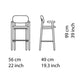 Bar stool MILD - UKRAINIAN PRODUCT DESIGN