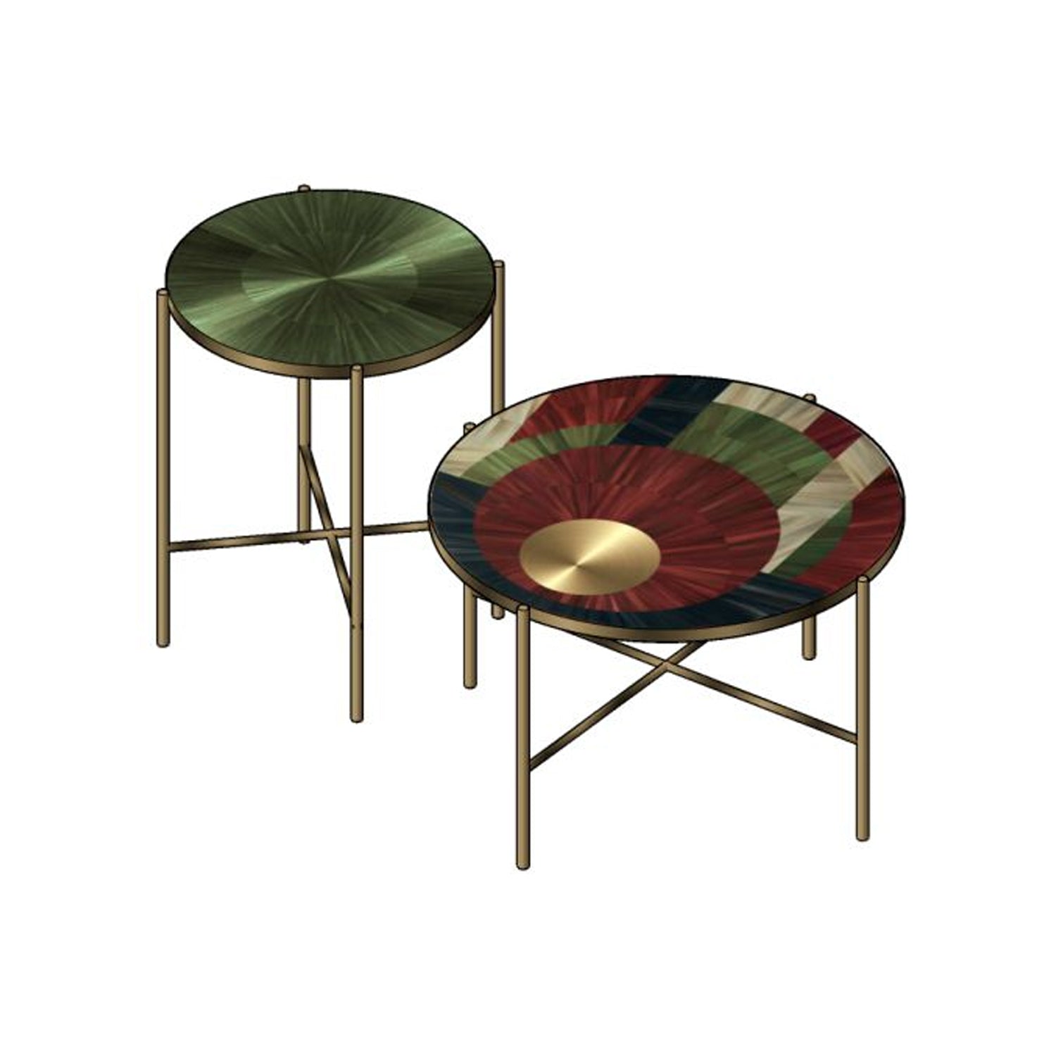 Coffee Table SOLOMIA (set of 2 ) - UKRAINIAN PRODUCT DESIGN