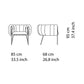 Lounge chair Harbuz - UKRAINIAN PRODUCT DESIGN