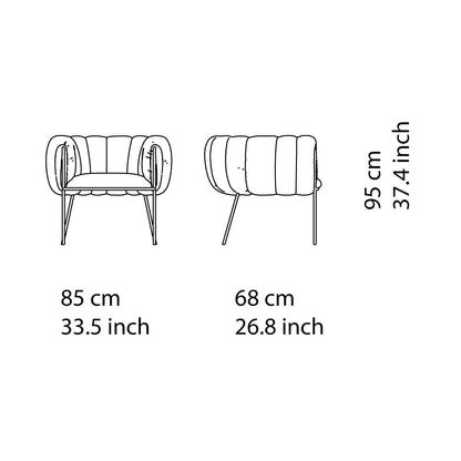 Lounge chair Harbuz - UKRAINIAN PRODUCT DESIGN