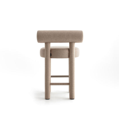 Low Bar Stool with backrest GROPIUS CS1 - UKRAINIAN PRODUCT DESIGN